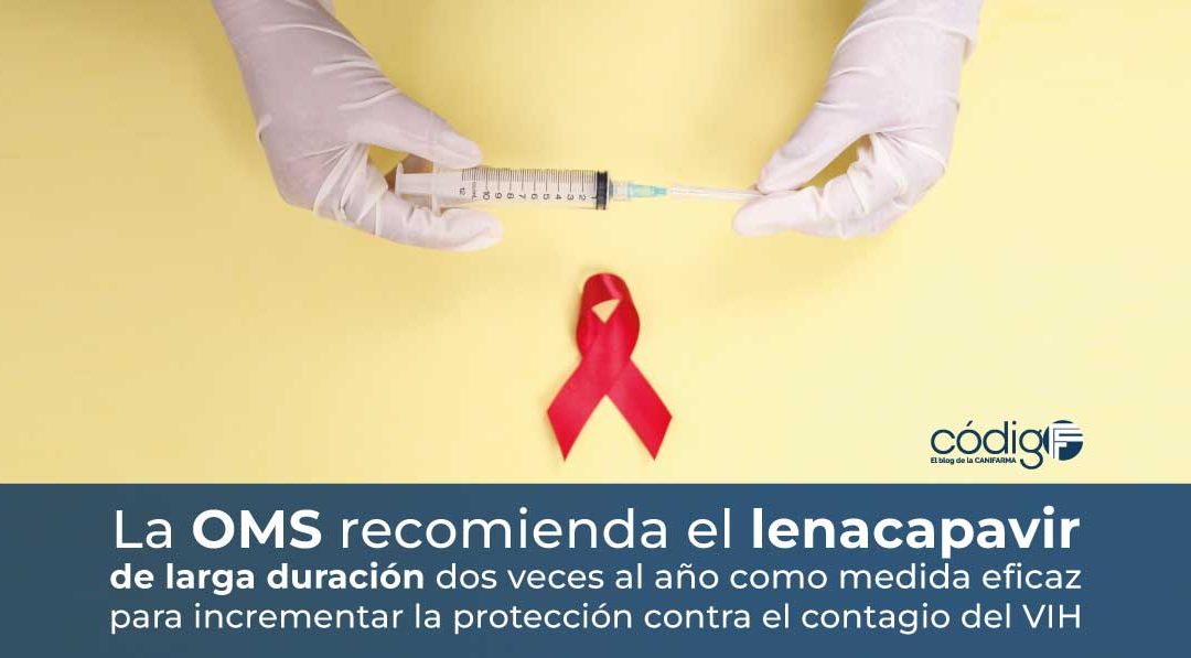 La OMS recomienda el lenacapavir de larga duración dos veces al año como medida eficaz para incrementar la protección contra el contagio del VIH LenacapavirOMS
