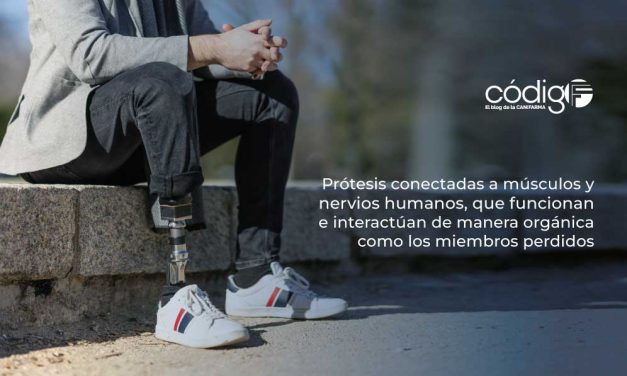 Prótesis conectadas a músculos y nervios humanos, que funcionan e interactúan de manera orgánica como los miembros perdidos