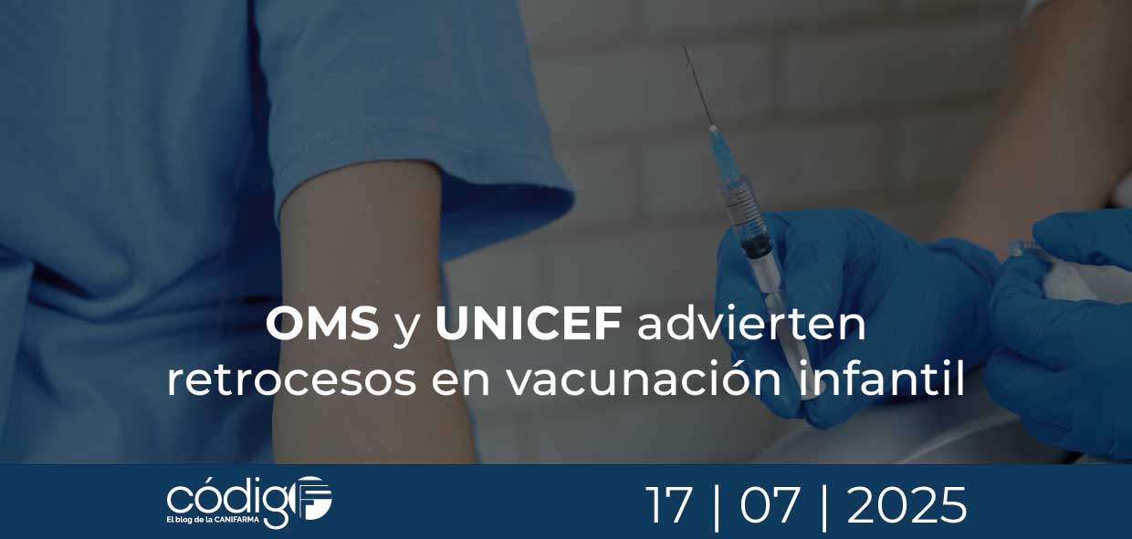 OMS y UNICEF advierten retrocesos en vacunación infantil