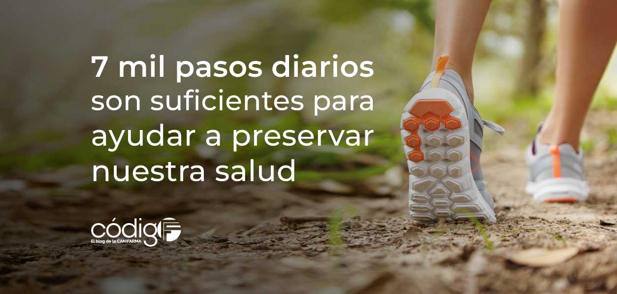 7 mil pasos diarios son suficientes para ayudar a preservar nuestra salud