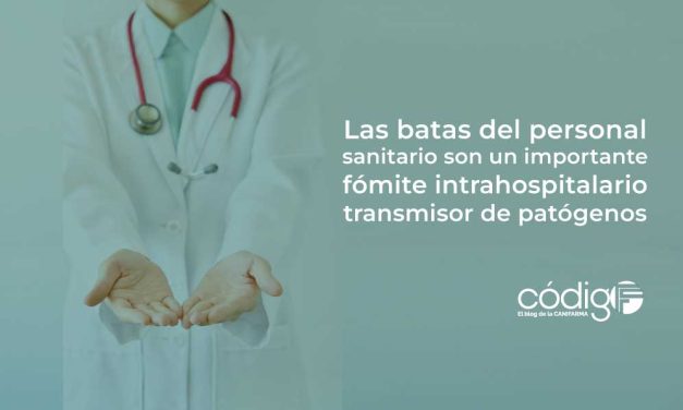 Las batas del personal sanitario son un importante fómite intrahospitalario transmisor de patógenos