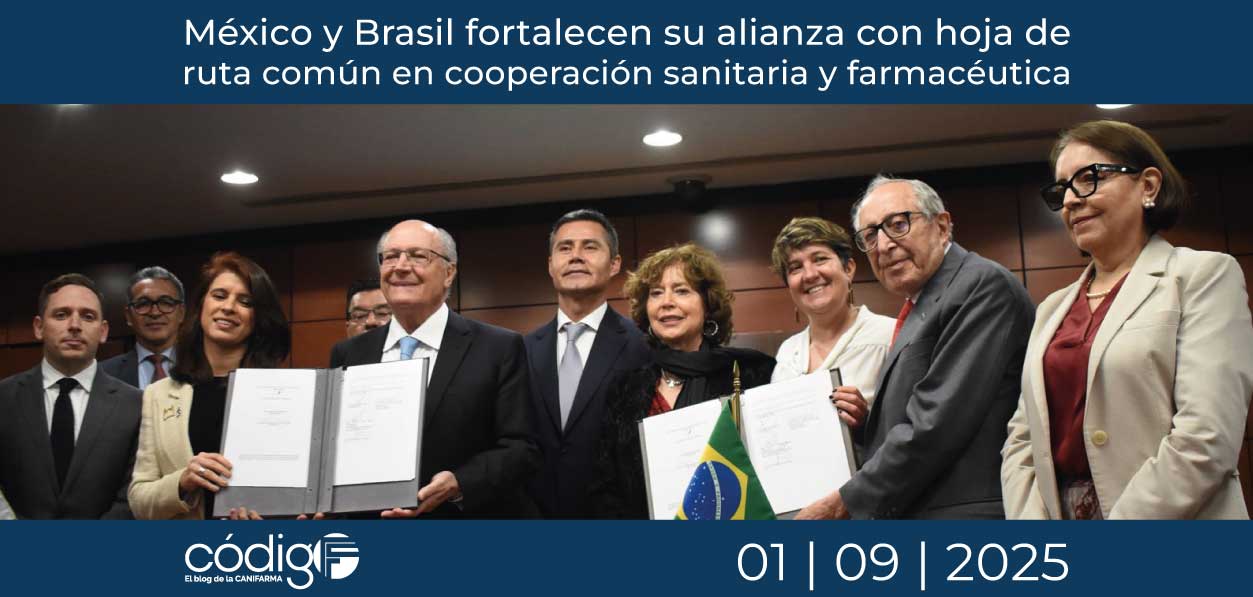 México y Brasil fortalecen su alianza con hoja de ruta común en cooperación sanitaria y farmacéutica