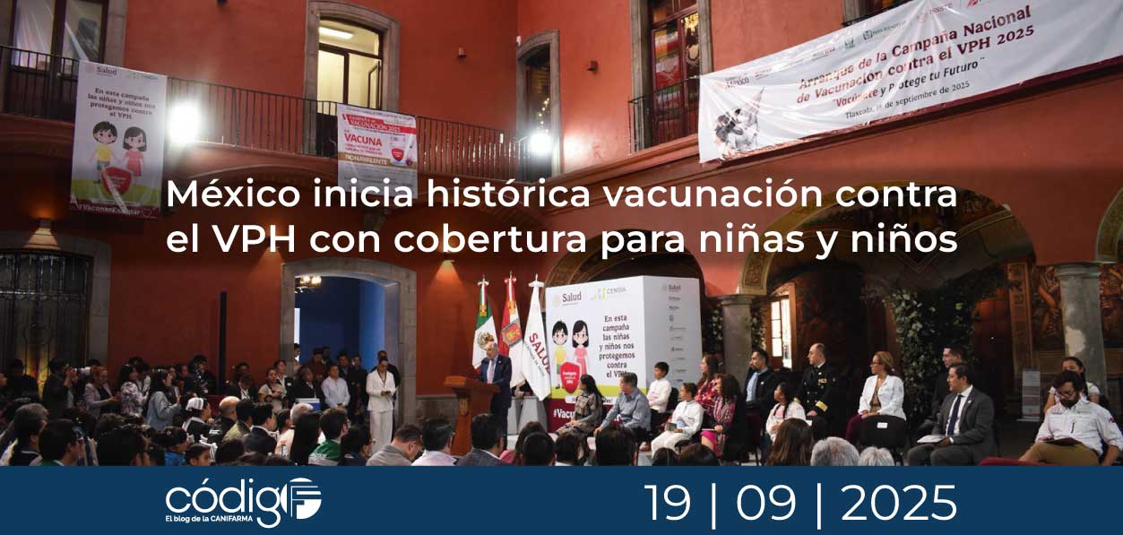 México inicia histórica vacunación contra el VPH con cobertura para niñas y niños