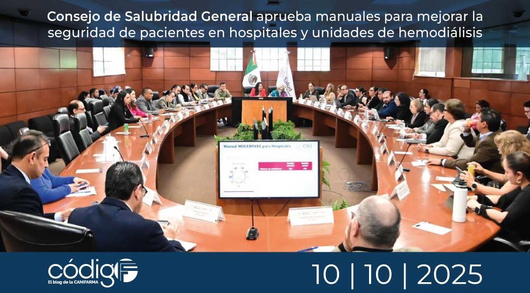 Consejo de Salubridad General aprueba manuales para mejorar la seguridad de pacientes en hospitales y unidades de hemodiálisis CSG-MOCEBPASS