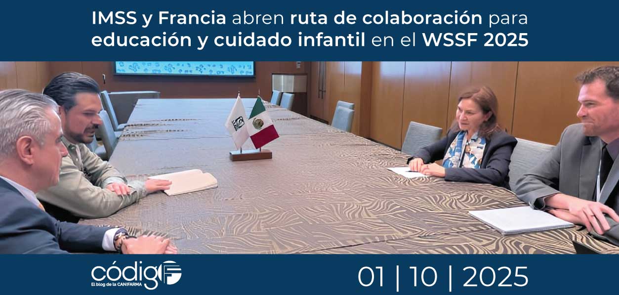 IMSS y Francia abren ruta de colaboración para educación y cuidado infantil en el WSSF 2025