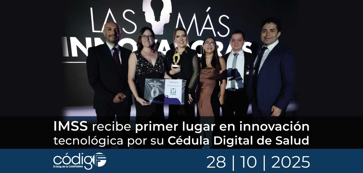 IMSS recibe primer lugar en innovación tecnológica por su Cédula Digital de Salud