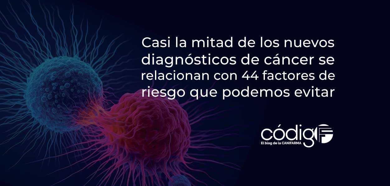 Casi la mitad de los nuevos diagnósticos de cáncer se relacionan con 44 factores de riesgo que podemos evitar