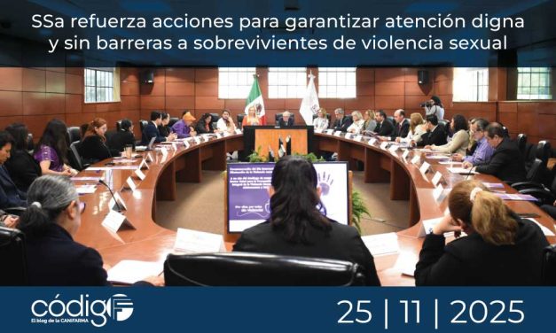 SSa refuerza acciones para garantizar atención digna y sin barreras a sobrevivientes de violencia sexual