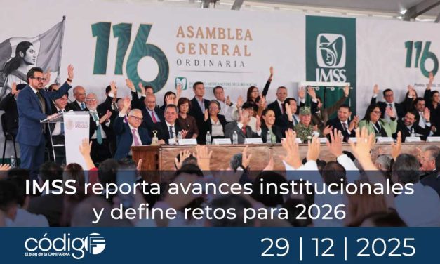 IMSS reporta avances institucionales y define retos para 2026
