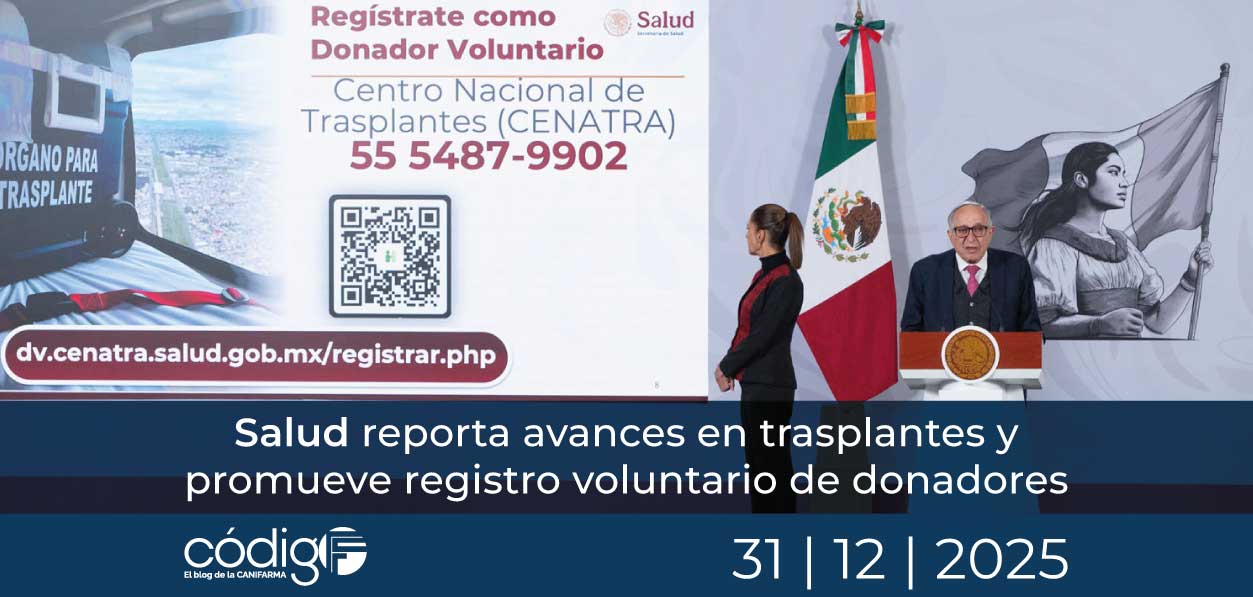 Salud reporta avances en trasplantes y promueve registro voluntario de donadores