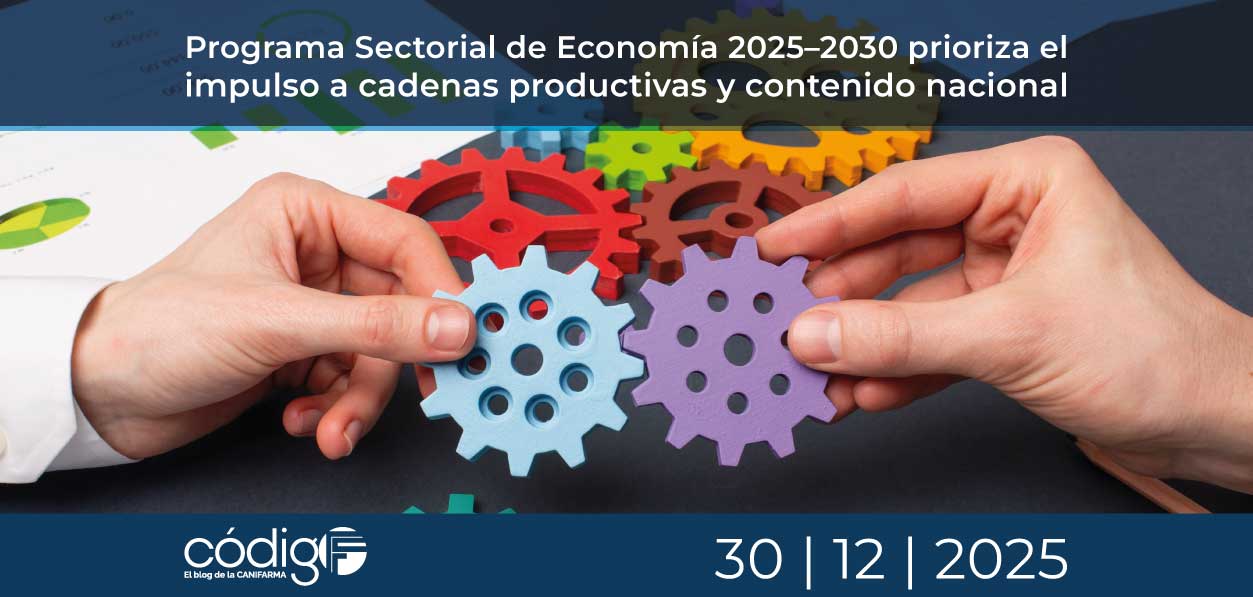 Programa Sectorial de Economía 2025–2030 prioriza el impulso a cadenas productivas y contenido nacional
