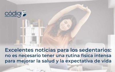 Excelentes noticias para los sedentarios: no es necesario tener una rutina física intensa para mejorar la salud y la expectativa de vida