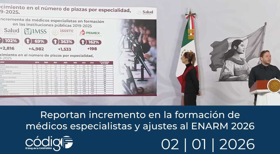 Reportan incremento en la formación de médicos especialistas y ajustes al ENARM 2026 IncrementoMedicosEspecialistas
