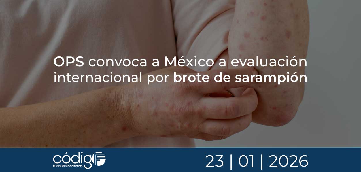 OPS convoca a México a evaluación internacional por brote de sarampión