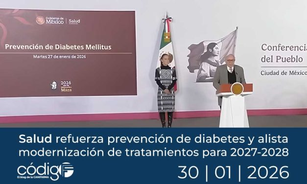 Salud refuerza prevención de diabetes y alista modernización de tratamientos para 2027-2028