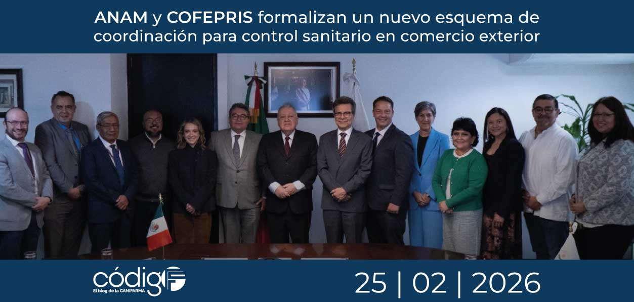 ANAM y COFEPRIS formalizan un nuevo esquema de coordinación para control sanitario en comercio exterior