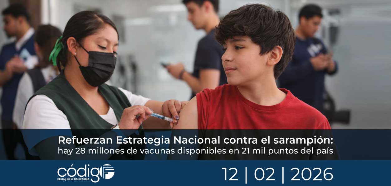 Refuerzan Estrategia Nacional contra el sarampión: hay 28 millones de vacunas disponibles en 21 mil puntos del país