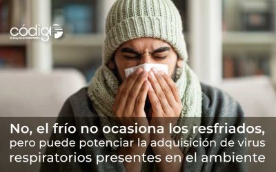 No, el frío no ocasiona los resfriados, pero puede potenciar la adquisición de virus respiratorios presentes en el ambiente