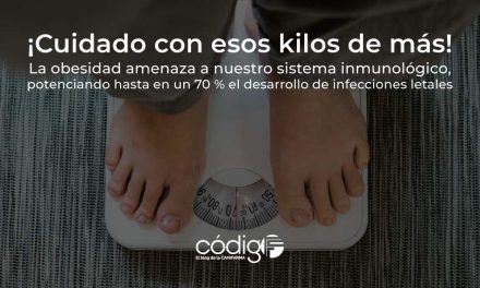 ¡Cuidado con esos kilos de más! | La obesidad amenaza a nuestro sistema inmunológico, potenciando hasta en un 70 % el desarrollo de infecciones letales