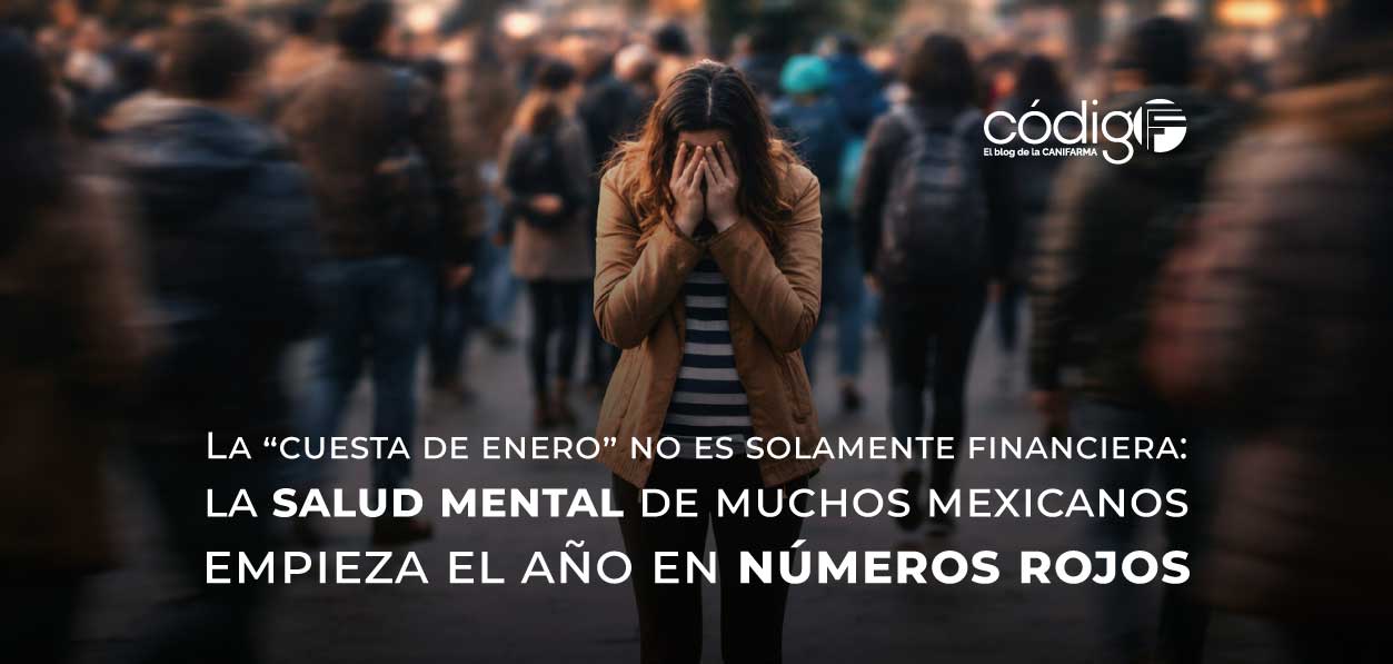 La “cuesta de enero” no es solamente financiera: la salud mental de muchos mexicanos empieza el año en números rojos