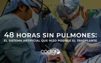 48 horas sin pulmones: el sistema artificial que hizo posible el trasplante