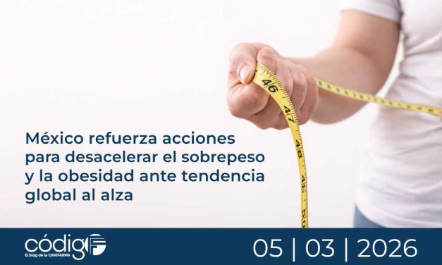 México refuerza acciones para desacelerar el sobrepeso y la obesidad ante tendencia global al alza