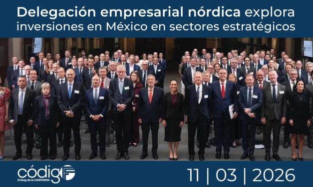 Delegación empresarial nórdica explora inversiones en México en sectores estratégicos
