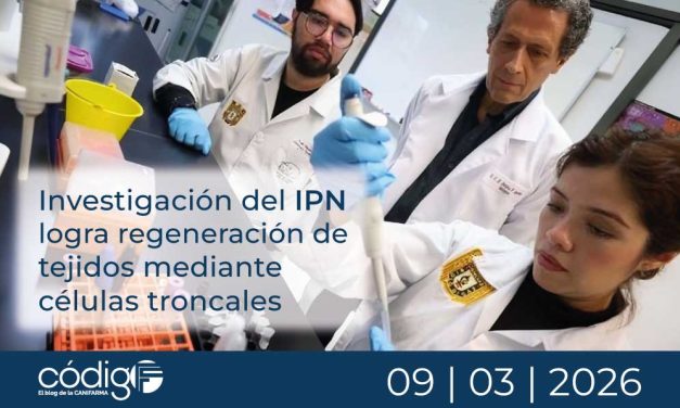 Investigación del IPN logra regeneración de tejidos mediante células troncales