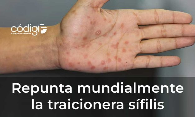 Repunta mundialmente la traicionera sífilis