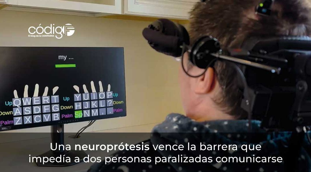 Una neuroprótesis vence la barrera que impedía a dos personas paralizadas comunicarse
