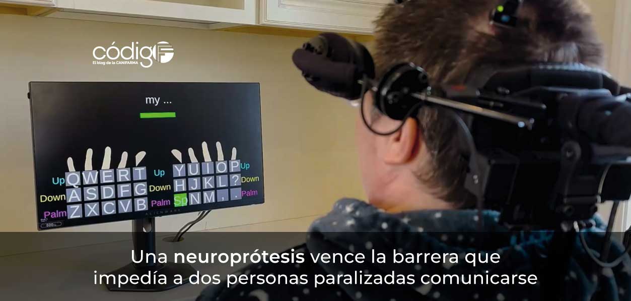 Una neuroprótesis vence la barrera que impedía a dos personas paralizadas comunicarse