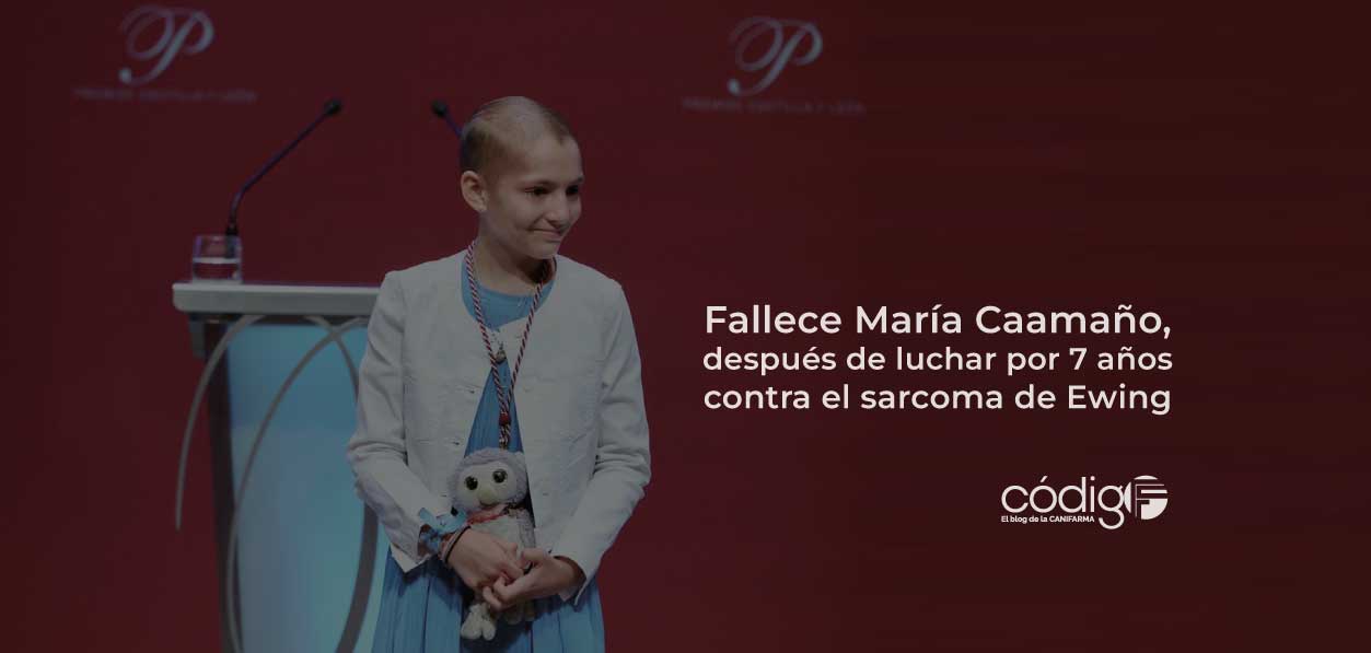 Fallece María Caamaño, después de luchar por 7 años contra el sarcoma de Ewing