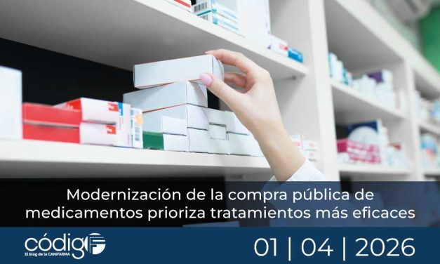 Modernización de la compra pública de medicamentos prioriza tratamientos más eficaces