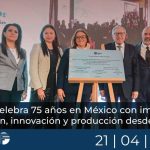 Pfizer celebra 75 años en México con impulso a inversión, innovación y producción desde Toluca