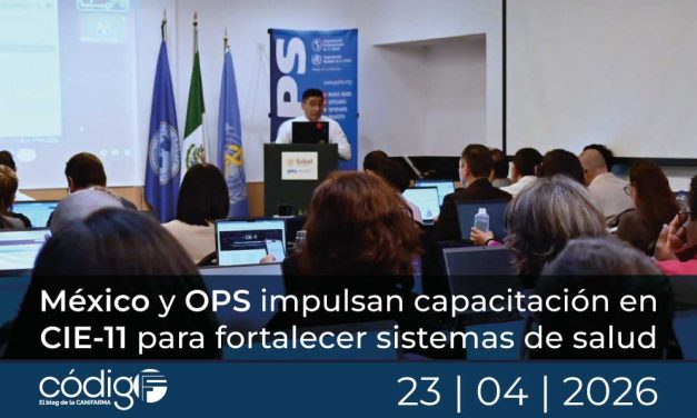 México y OPS impulsan capacitación en CIE-11 para fortalecer sistemas de salud