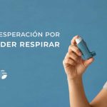 La desesperación por no poder respirar