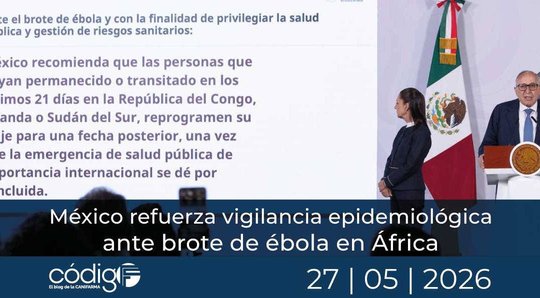México refuerza vigilancia epidemiológica ante brote de ébola en África