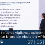 México refuerza vigilancia epidemiológica ante brote de ébola en África