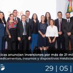 Farmacéuticas anuncian inversiones por más de 21 mil mdp para producir medicamentos, insumos y dispositivos médicos en México