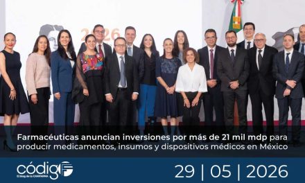 Farmacéuticas anuncian inversiones por más de 21 mil mdp para producir medicamentos, insumos y dispositivos médicos en México