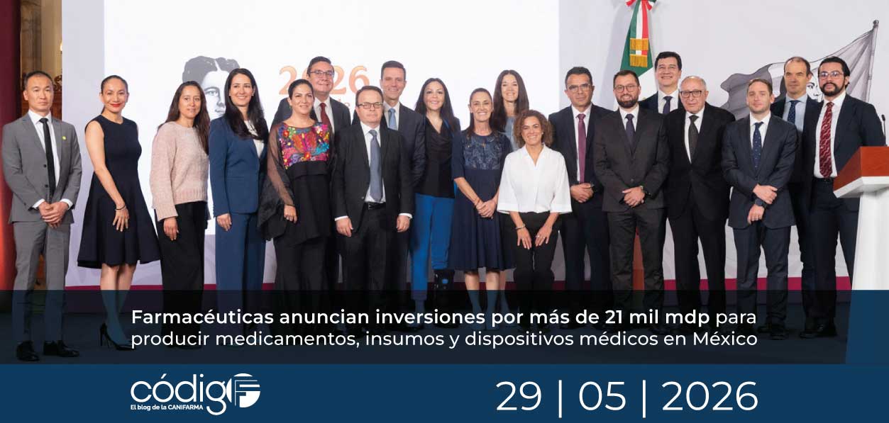Farmacéuticas anuncian inversiones por más de 21 mil mdp para producir medicamentos, insumos y dispositivos médicos en México