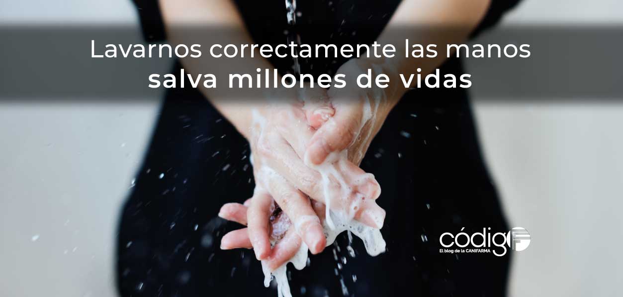 Lavarnos correctamente las manos salva millones de vidas