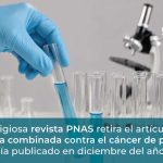 La prestigiosa revista PNAS retira el artículo sobre la terapia combinada contra el cáncer de páncreas que había publicado en diciembre del año pasado