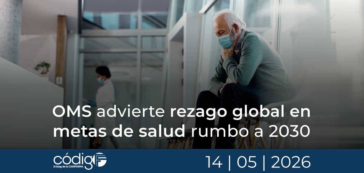 OMS advierte rezago global en metas de salud rumbo a 2030