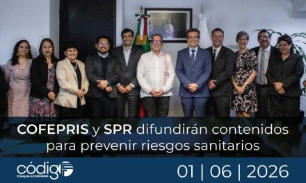 COFEPRIS y SPR difundirán contenidos para prevenir riesgos sanitarios