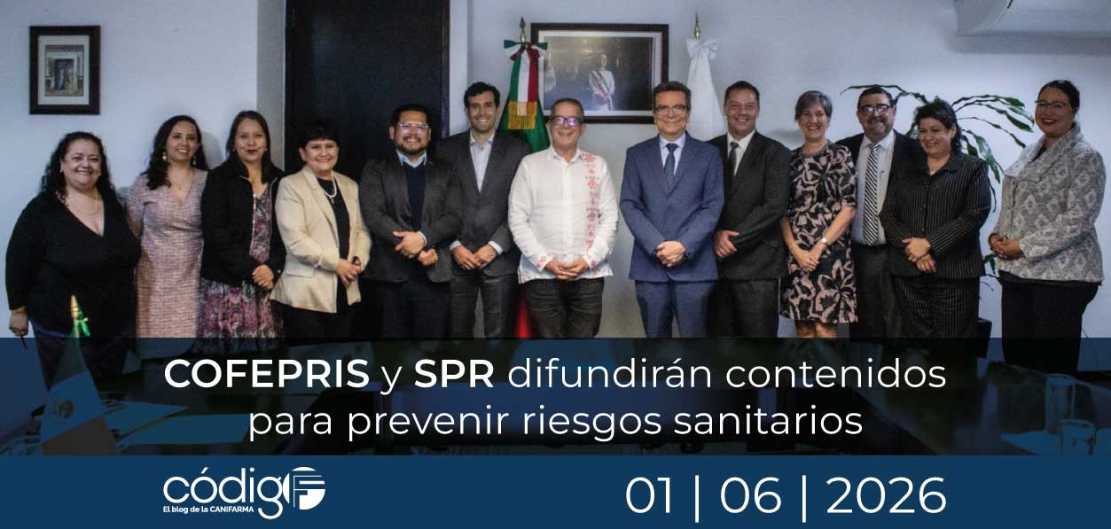 COFEPRIS y SPR difundirán contenidos para prevenir riesgos sanitarios