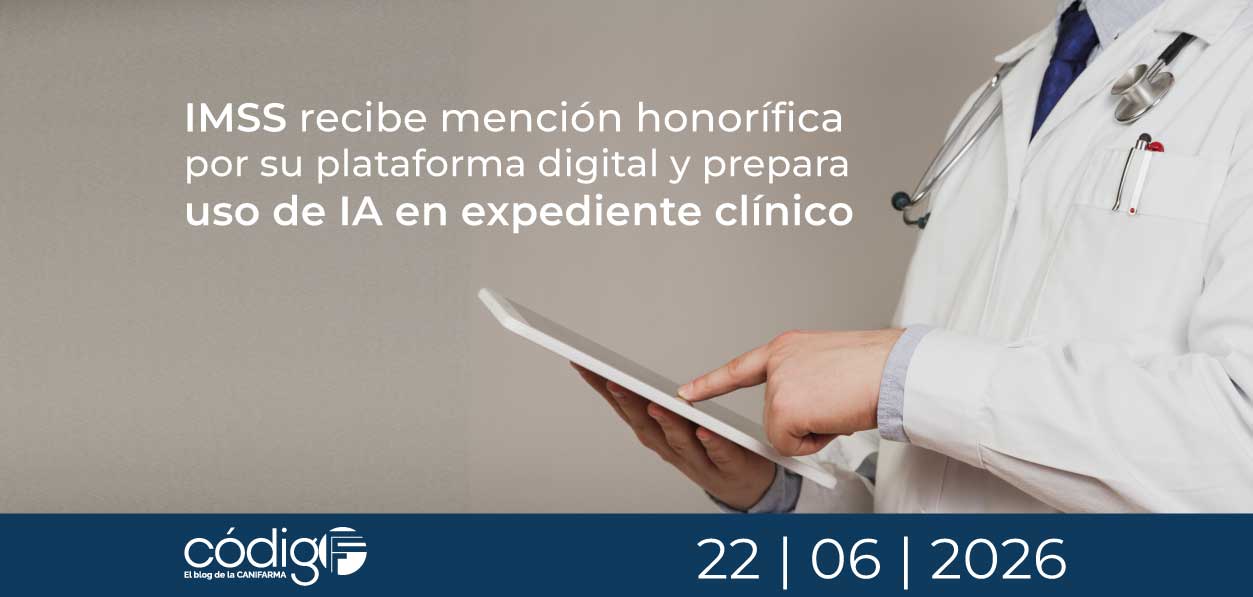 IMSS recibe mención honorífica por su plataforma digital y prepara uso de IA en expediente clínico
