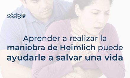 Aprender a realizar la maniobra de Heimlich puede ayudarle a salvar una vida