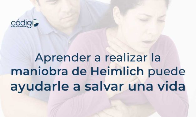 Aprender a realizar la maniobra de Heimlich puede ayudarle a salvar una vida