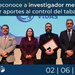 OMS reconoce a investigador mexicano por aportes al control del tabaco